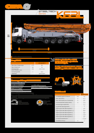 Pompe per calcestruzzo autocarrate CIFA K63L 