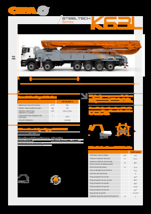 Pompe per calcestruzzo autocarrate CIFA K63L 