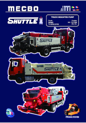Pompe per calcestruzzo autocarrate Mecbo Shuttle P4.40