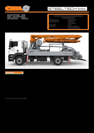 Pompe per calcestruzzo autocarrate CIFA K24L