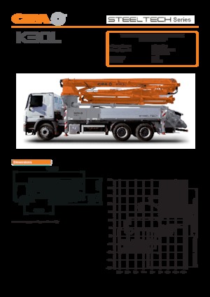 Pompe per calcestruzzo autocarrate CIFA K30L 