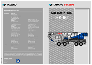 Gru telesc. montata su camion Tadano HK 60
