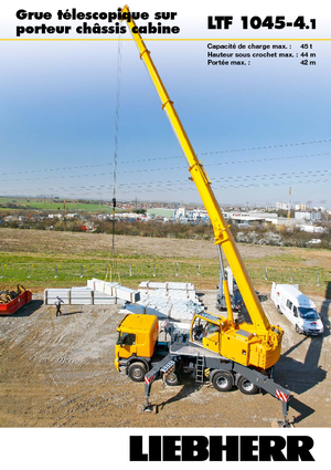 Gru telesc. montata su camion Liebherr LTF 1045-4.1
