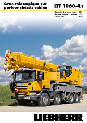 Gru telesc. montata su camion Liebherr LTF 1060-4.1