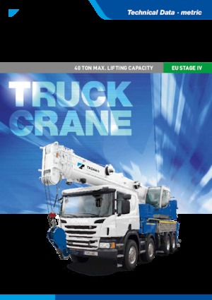 Gru telesc. montata su camion Tadano HK 40