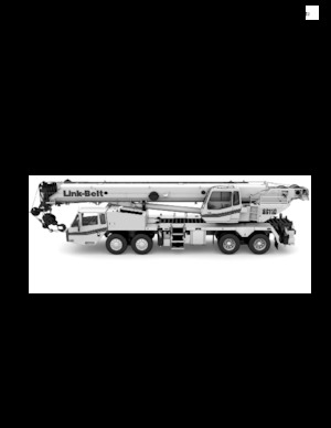 Gru telesc. montata su camion Link-Belt HTC-86110