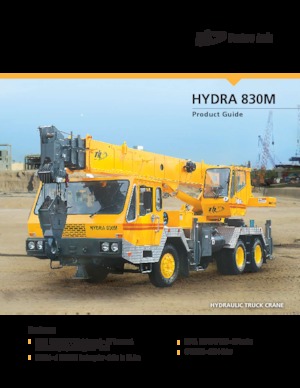 Gru telesc. montata su camion Til HYDRA 830M