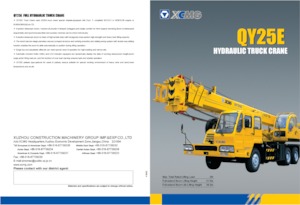 Gru telesc. montata su camion XCMG QY25E