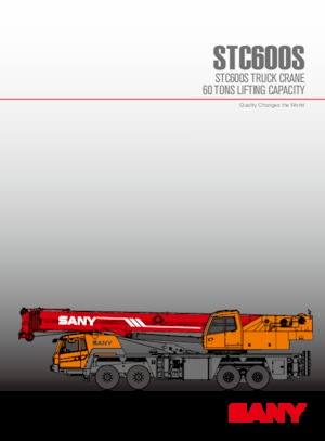 Gru telesc. montata su camion Sany STC600S