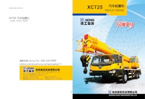 Gru telesc. montata su camion XCMG XCT25E