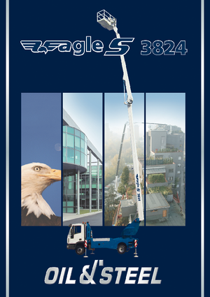 Piattaforme aeree articolate su rimorchio trainabile Oil & Steel Eagle S 3824