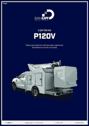 Piattaforme aeree telescopiche autocarrate Danilift P120V