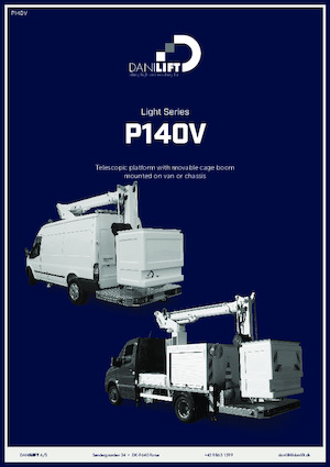 Piattaforme aeree telescopiche autocarrate Danilift P140V