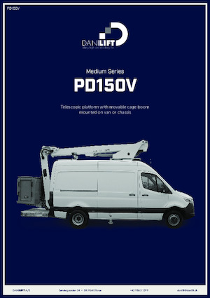 Piattaforme aeree telescopiche autocarrate Danilift PD150V