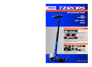 Piattaforme aeree telescopiche autocarrate Aichi SKYMASTER TZ12C1RS