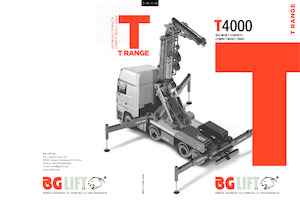 Gru telesc. montata su camion BG Lift T 4000