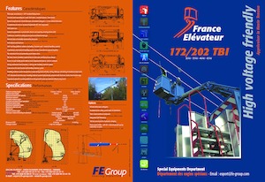 Piattaforme aeree telescopiche autocarrate France Elévateur 202 TBI