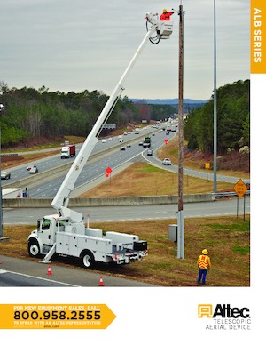 Piattaforme aeree telescopiche autocarrate Altec ALB37P