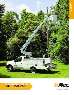 Piattaforme aeree telescopiche autocarrate Altec AT30G 
