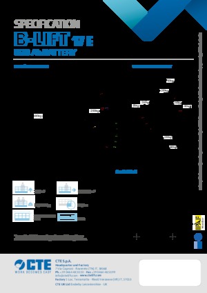 Piattaforme aeree telescopiche autocarrate CTE B-Lift 17
