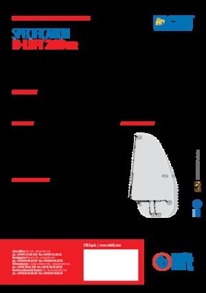 Piattaforme aeree telescopiche autocarrate CTE B-Lift 260