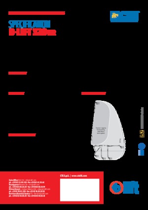 Piattaforme aeree telescopiche autocarrate CTE B-Lift 320