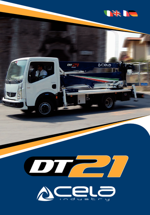 Piattaforme aeree telescopiche autocarrate CELA DT21