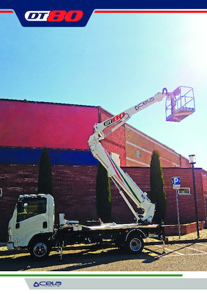 Piattaforme aeree telescopiche autocarrate CELA DT80