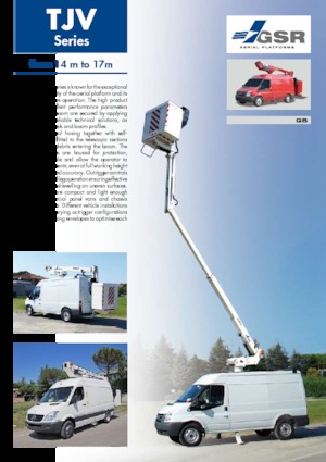 Piattaforme aeree telescopiche autocarrate GSR E170TJV Basic  