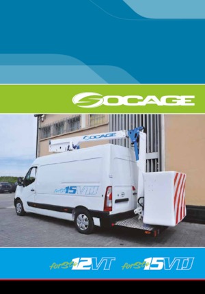 Piattaforme aeree telescopiche autocarrate Socage forSte 12 VT