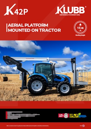 Piattaforme aeree telescopiche autocarrate Klubb K42p 