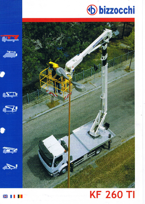 Piattaforme aeree telescopiche autocarrate Bizzocchi KF 260 TI