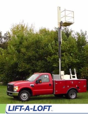 Piattaforme aeree telescopiche autocarrate Lift-A-Loft NLI