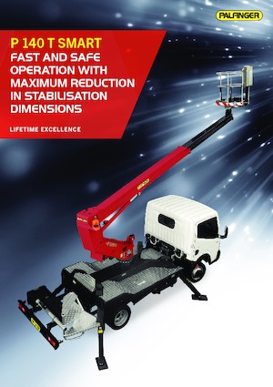 Piattaforme aeree telescopiche autocarrate Palfinger P 140 T