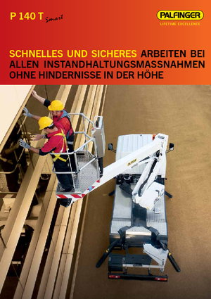 Piattaforme aeree telescopiche autocarrate Palfinger P 140 T