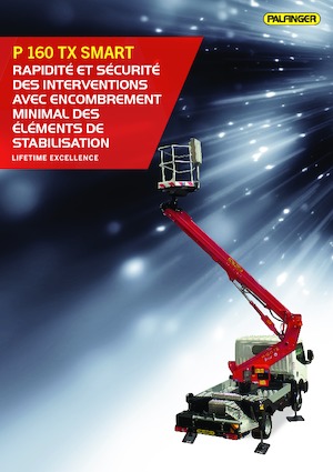 Piattaforme aeree telescopiche autocarrate Palfinger P 160 TX