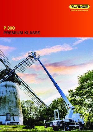 Piattaforme aeree telescopiche autocarrate Palfinger P 300