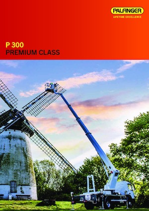 Piattaforme aeree telescopiche autocarrate Palfinger P 300
