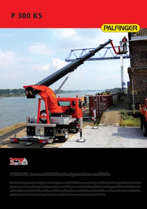 Piattaforme aeree telescopiche autocarrate Palfinger P 300 KS