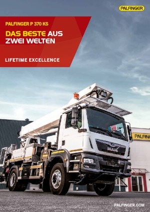 Piattaforme aeree telescopiche autocarrate Palfinger P 370 KS