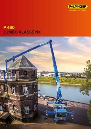 Piattaforme aeree telescopiche autocarrate Palfinger P 480