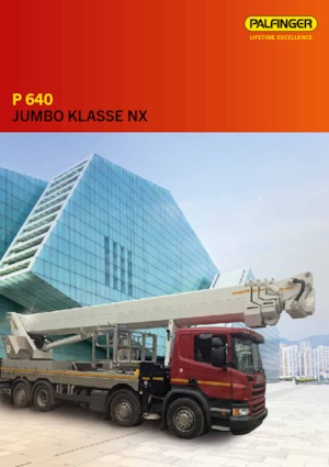 Piattaforme aeree telescopiche autocarrate Palfinger P 640