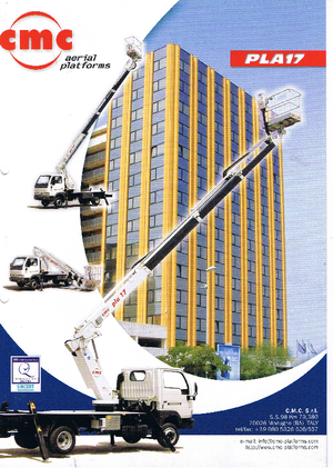 Piattaforme aeree telescopiche autocarrate CMC PLA 17