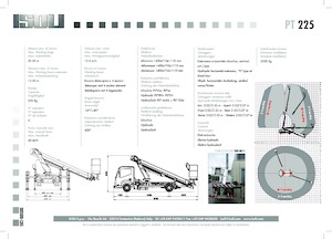 Piattaforme aeree telescopiche autocarrate ISOLI PT225 HE HE