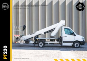 Piattaforme aeree telescopiche autocarrate ISOLI PT230