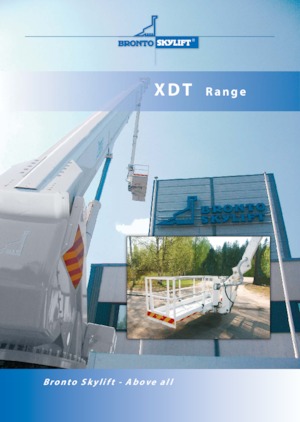 Piattaforme aeree telescopiche autocarrate Bronto Skylift S 37 XDT
