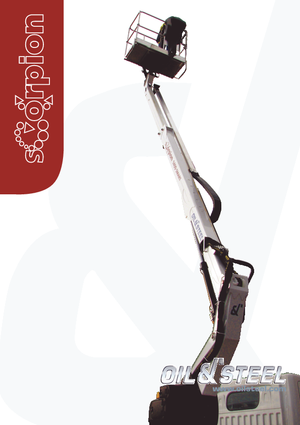 Piattaforme aeree telescopiche autocarrate Oil & Steel Scorpion 1160