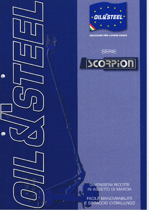 Piattaforme aeree telescopiche autocarrate Oil & Steel Scorpion 1610