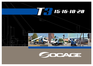 Piattaforme aeree telescopiche autocarrate Socage T315 ForSte