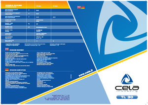 Piattaforme aeree telescopiche autocarrate CELA TL30